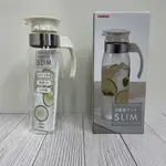 日本進口 HARIO 耐熱玻璃冷水壺1400ML-米白RPLN14