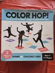 Anger Play- Color Hop Spinner Or Card Game