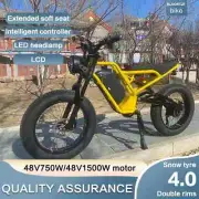 AKEZ Electric 18AH 1500W 48V Adult Mountain Ebike 20 Inch Mountain Moped