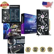 8GB GDDR5 RX580 Gaming Video Card with Dual Fans - High-Performance 2048SP