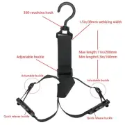 Versatile and Sturdy Wader Boots Hanger Rack Belt for Rain Shoes Storage