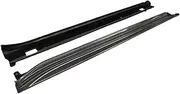 Body Kit Compatible for Porsche Panamera 971 Turbo 2017-2023 Real Carbon Fiber Side Skirts Aprons Extension Lip RT Style