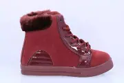 NEW NIB I Heart Yokids Little Kids Burgundy Talia High-Top Sneaker Boots Size 10