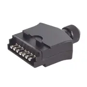 KT Cable Trailer Plug, Plastic - Flat, 7 Pin