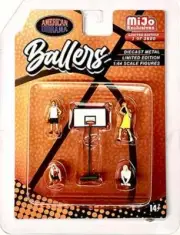 Ballers Set (MiJo Exclusives) Diecast 1:64 Scale Model - American Diorama