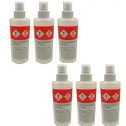 Ozoffer 6x Isopropyl Alcohol 75% Spray 250ml Bottle House Office Cleaning