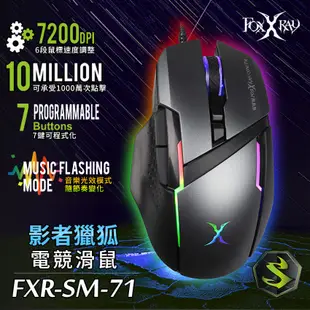 【Foxxray】暗影剛毅 電競鍵盤滑鼠組 組合包
