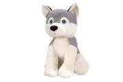 Keeleco 20cm Husky Soft Animal Stuffed Plush Kids Children Cuddle Soft Toy 0m+
