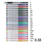 【角落文房】三菱 UNI-BALL UM151 0.38 超細鋼珠筆 共20色