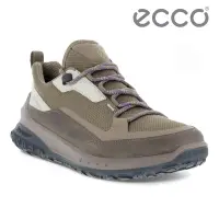 在飛比找Yahoo奇摩購物中心優惠-ECCO ULT-TRN W 奥途真皮摩登運動鞋 女鞋 灰褐