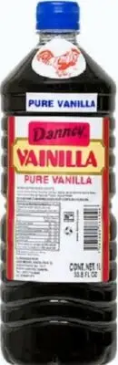1 X Dark Danncy Pure Mexican Vanilla Extract 33oz 1L Plastic Botle From Mexico