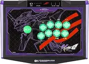 アンサー EVANGELION e:PROJECT ARCADE CONTROLLER【PC・PS4・PS3・Switch対応/エヴァンゲリオン公式eスポーツブランド・エヴァ:e公認商品/有線式アケコン/三和電子社製レバー&ボタン搭載/LED発光ボタン/筐体開閉/ボタン交換/ビュウリックス配置/エヴァンゲリオン初号機/完全数量限定生産】