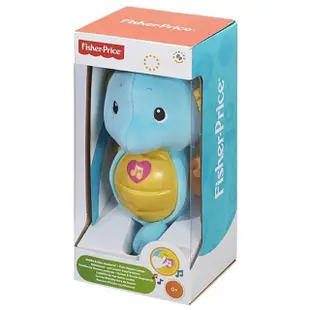 【Fisher price 費雪】Fisher 費雪聲光安撫海馬-藍色(FEADGH82F)