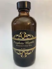Prophets Mantle Prayer Anointing Oil 4 oz Large Bottle