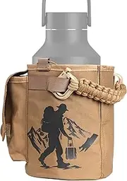 Water Bottle Bag, Insulated Holder Pack, Large Capacity Carrier, Tear Resistant Material, Cooling Oxford Cloth, Perfect for Beach Trips and Long-Distance Running Hydration