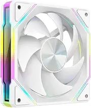 Mirror Fan RGB 120mm High Airflow PC Fans Ultra-Quiet PWM Speed Control Enhanced Airflow Without Controller