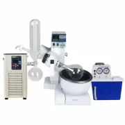 2L Automatic Lifting Rotary Evaporator Vacuum Extractor Chiller Distiller 220V