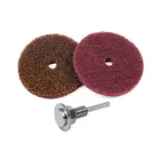 Drill Cleaning Wheel Kit 180 400 Grit | Scotch Pad Polishing Buffing Abrasive