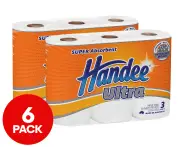 2 x 3pk Handee Ultra Paper Towel