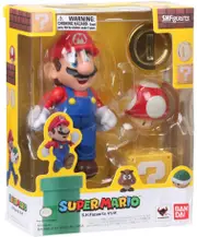 SUPER MARIO S.H.FIGUARTS MARIO ACTION FIGURE
