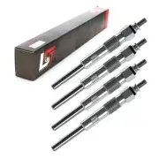 GLOW PLUG FOR FIAT SCUDO NATO BOX 220 1.9D 51KW 11 VOLT x4
