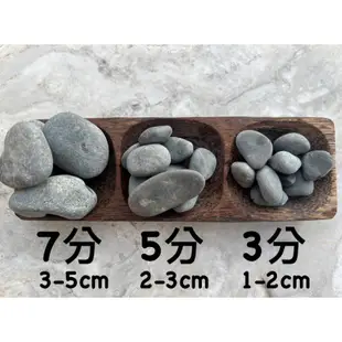 小石頭大世界🌏 進口黑卵石 3分 5分 7分 1寸 庭院鋪路 園藝造景 20公斤裝