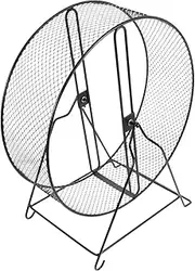 PEPLAYTAL Hamster Quiet Running Wheel for Squirrels Hedgehogs Noiseless Exercise Wheel for Pets Present for Pet Owners Durable Design