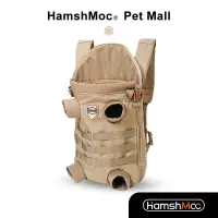 在飛比找蝦皮商城優惠-HamshMoc 便攜式寵物胸前包 胸前四腳背包 透氣網布 
