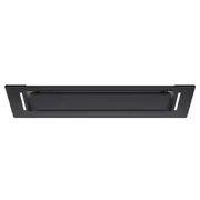 Schweigen 90cm Non-Silent Undermount Rangehood - Black/ Glass