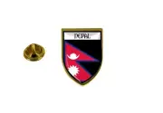 pins pin's flag national badge backpack hat shield world nepal