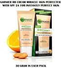 9 PACK OF GARNIER BB CREAM MIRACLE SKIN PERFECTER WITH SPF 24 DAILY ALL IN ONE