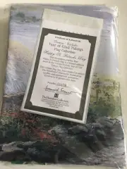 Thomas Kinkade Year of Glad Tidings Flag Collection HAPPY ST. PATRICK'S DAY COA