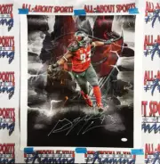 Gerald McCoy Signed 16x20 Canvas Autographed JSA-