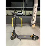 SEGWAY-NINEBOT G30 MAX 電動滑板車含專用改裝避震及不鏽鋼保護底板（台中可面交）