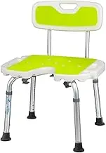 FFSPIIO Shower Stool with Padded Seat, Bathroom Bathtub Showering Shower Seat Adults Seniors Shower Bench Bath Chair Shower Chair