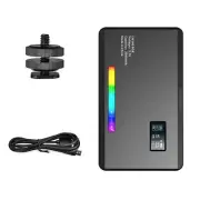 Full Color 2500K-9000K Camera Fill Lights With OLED Display Screen HD light