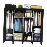 Portable Closet Storage Box, No Tools Required, Large Capacity,Simple Wardrobe