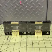 Maxell XLII-S 90 Premium High Bias Type II Blank Audio Cassette - New