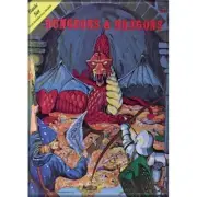 ATA-BOY DUNGEONS & DRAGONS BASIC SET MAGNET 2.5” X 3.5” NEW