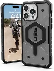 UAG Pathfinder Clear Magsafe Case iPhone 15 Pro Max - Ash