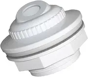 ibasenice 2pcs Pool Eyeball Nozzle Pool for Above Ground Pools Pool Eyeball Jet Return Pool Jet Pool Outlet Fittings Fitting Pool Accessories Abs Material White