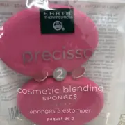 Earth Therapeutics Precision Cosmetic Blending Sponges Pink Set Of 2