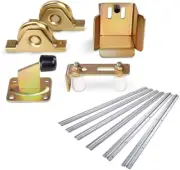 Lockmaster Sliding Gate Opener, Electric Home Security Door Lock, Gear Hardwa...
