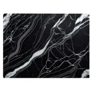 White Black Dark Light Marble Kitchen Glass Cutting Board Ocean Decorative Gi...