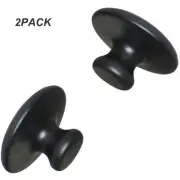 2Pcs Mushroom Shape Massage Stone Natural Lava Basalt Hot Stone For Spa FFG