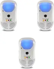 5-in-1 Pest Repeller Ultimate - Eco-Friendly Electronic Pest Control with Ultrasonic, Electromagnetic & Ionic Technologies, Covers 465 Sq. Meters, Safe for Family and Pets (3)