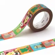mt masking tape - 15mm animals x sports