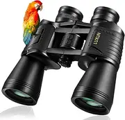 [LUXUN] Binoculars for Adults High Powered,20x50 Binoculars with BAK4 Prism FMC Lens, Waterproof Binoculars for Bird Watching, Hunting, Football Games, Travel and Cruise with Carrying Bag and Strap