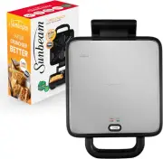 Sunbeam Turbo Crunch 4-Slice Toastie Maker | Turbo Button for Extra Crispy Toast