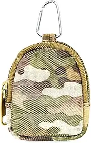 Backpack Key Federation, Small Key Bag Backpack | Tiny Beutel KeyBund -Ruckers Trailer | Basic Pocket of 8 cm Portable , Key Bag for Car, Small Accessories, Camouflage, riferimento alla